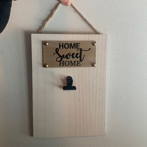 3/$30 New Home sweet home wall hanging